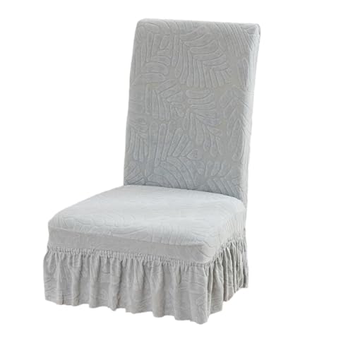 Maigridy Hochdehnbare, wasserabweisende Stuhlhussen für verschiedene Stühle, einfache Montage, Jacquard-Fleece-Bezug für Zuhause, Hotel, elastische Stuhlhussen Maigridy Hochdehnbare, wasserabweisende Stuhlhussen für verschiedene Stühle, einfache Montage, Jacquard-Fleece-Bezug für Zuhause, Hotel, elastische Stuhlhussen von Maigridy