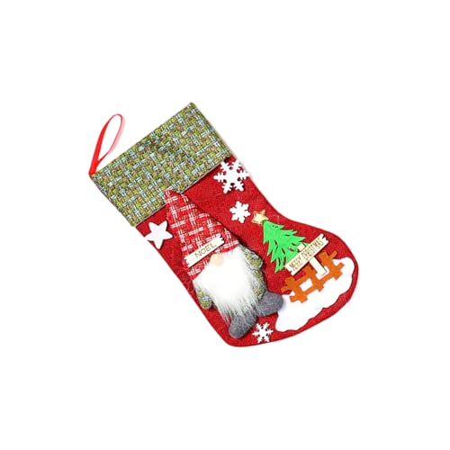 Maigridy Süßigkeiten-Geschenktüte, schöne Weihnachtsstrümpfe, hängende Socken für Baum, Kamin, Tür, Dekoration, Strümpfe, schöne hängende Socken für Dekorationen Maigridy Süßigkeiten-Geschenktüte, schöne Weihnachtsstrümpfe, hängende Socken für Baum, Kamin, Tür, Dekoration, Strümpfe, schöne hängende Socken für Dekorationen von Maigridy