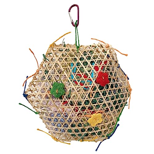 Maigridy Vogelspielzeug zum Reißen von Zähnen, Rattan, geschredderter Papierkäfig, hängend, Haustier-Spielzeug Maigridy Vogelspielzeug zum Reißen von Zähnen, Rattan, geschredderter Papierkäfig, hängend, Haustier-Spielzeug von Maigridy
