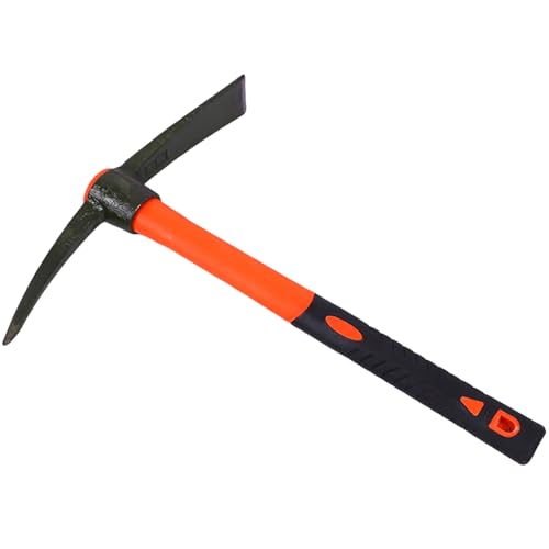 Miniatur Mattock Spitzhacke mit bequemem Griff, geeignet für den Außen- und Bauernhof, effiziente Bodenentfernung und Bepflanzung von Garten-Spitzhacke Miniatur Mattock Spitzhacke mit bequemem Griff, geeignet für den Außen- und Bauernhof, effiziente Bodenentfernung und Bepflanzung von Garten-Spitzhacke von Maigridy