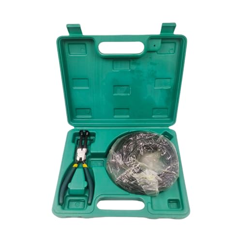 Motor Stahl Kolbenringe Demontage Werkzeug Set mit 14 Spulen Konfiguration und Tragbarem Koffer für Motorwartung Tragbare Kolbenringe Werkzeugset mit Koffer von Maigridy