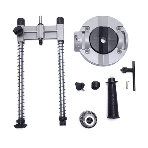 Precisions Bohrständer für Akku-Bohrmaschinen 90 Grad Vertikale Positionierung mit Einstellbarer Höhe für Holz Metall Marmor Multifunktionale Bohrhilfe von Maigridy