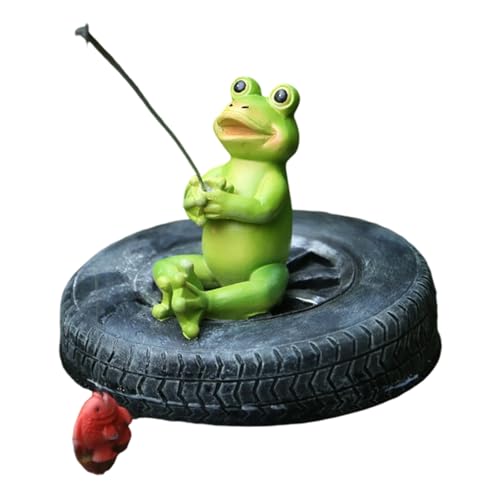 Schwimmende Harze Frösche Statue Detaillierte Miniatur-Tierfigur für Outdoor-Wasserspiele Gartenteich Dekoration Geschenk Outdoor Frösche Teich Dekorationen Schwimmende Harze Frösche Statue Detaillierte Miniatur-Tierfigur für Outdoor-Wasserspiele Gartenteich Dekoration Geschenk Outdoor Frösche Teich Dekorationen von Maigridy