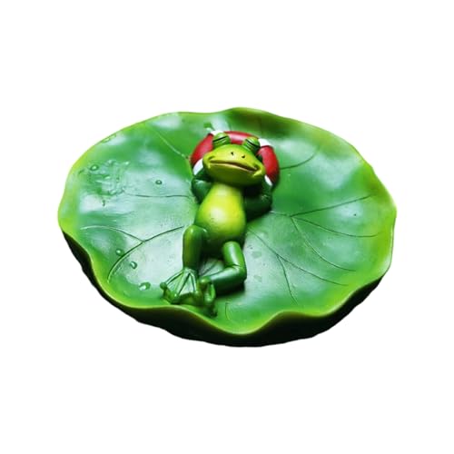 Schwimmende Harze Frösche Statue Detaillierte Miniatur-Tierfigur für Outdoor-Wasserspiele Gartenteich Dekoration Geschenk Outdoor Frösche Teich Dekorationen Schwimmende Harze Frösche Statue Detaillierte Miniatur-Tierfigur für Outdoor-Wasserspiele Gartenteich Dekoration Geschenk Outdoor Frösche Teich Dekorationen von Maigridy