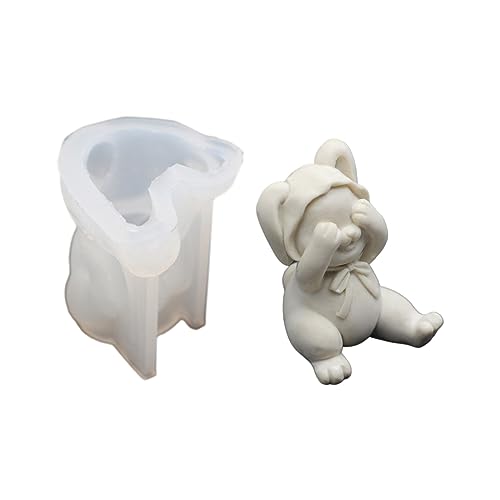 Silikonform mit Duft für Wachsherstellung, Ostern, Heimdekoration von Maigridy