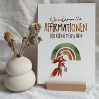 Affirmationen Für Kinder | Kalender A5 Glaubenssätze 2024 Kinderkalender Waldtiere Wandkalender Kinderposter Kinderbild von MaikindDesignstudio