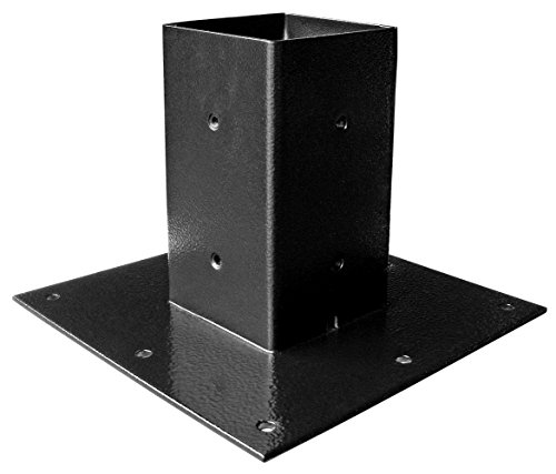 Mail Boss, Schwarze 7155 Grundplatte zur Oberflächenmontage. von Mail Boss
