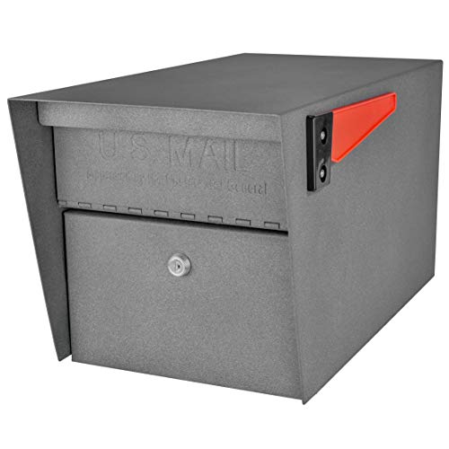 Mail Boss 7505 Mail Manager Curbside Locking Security Mailbox, Granite von Mail Boss