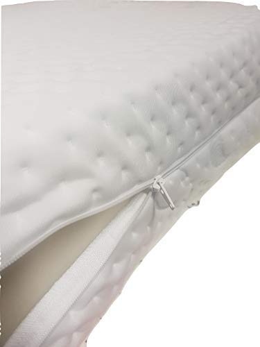 Mail2Mail Matratzenbezug Allergikergeeignet mit 4-seitigem Reißverschluss Cashmere Matratzenschoner, Matratzenbezug alle Größen alle Höhe, (160 x 200 cm) von Mail2Mail