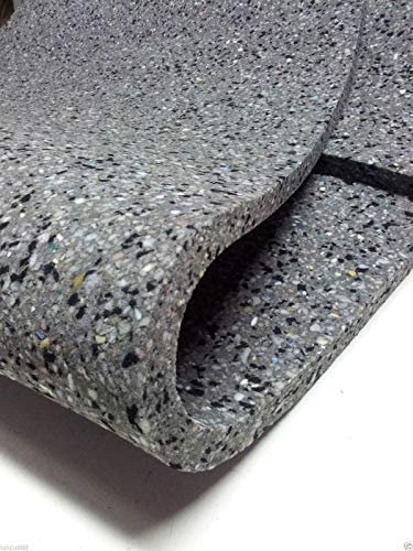 Mail2Mail Verbundschaum RG140 Flammhemend nach MVSS302 -Schaumstoff Dämmung Akustik Schallschutz 100 x 200 x 1 cm von mail2mail