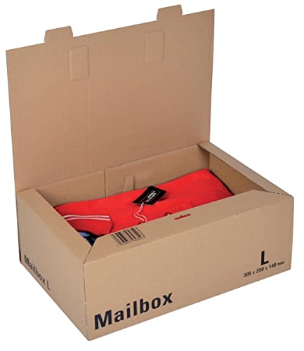 Mailbox CP09804 Basic Briefkasten braun von Mailbox