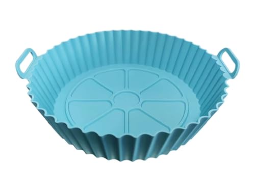 2PCS Silikon-Innenauskleidung für Heißluftfritteusen mit Griffen Wiederverwendbare antihaftbeschichtete Backbleche Geeignet für Backöfen und Heißluftfritteusen Lebensmitteltaugliches Kochzubehör 2PCS Silikon-Innenauskleidung für Heißluftfritteusen mit Griffen Wiederverwendbare antihaftbeschichtete Backbleche Geeignet für Backöfen und Heißluftfritteusen Lebensmitteltaugliches Kochzubehör von Maimeili