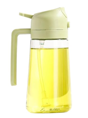 470 ml Zwei-in-Eins-Sprühflasche Integrierter Olivenölzerstäuber und Flasche zur Dosierung von Speiseöl Zur Verwendung in der Küche für Heißluftfritteusen Salate 470 ml Zwei-in-Eins-Sprühflasche Integrierter Olivenölzerstäuber und Flasche zur Dosierung von Speiseöl Zur Verwendung in der Küche für Heißluftfritteusen Salate von Maimeili