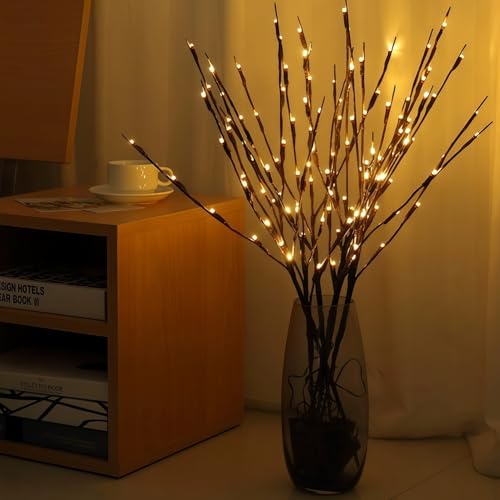 6 PCS LED beleuchtete Zweigzweige 120 LED Perlen Warm Weiß Farbige Batterie betriebene dekorative Zweiglichter für Vase Schlafzimmer Restaurant Coffee Bar Bibliothek Party Foto Hintergrund 6 PCS LED beleuchtete Zweigzweige 120 LED Perlen Warm Weiß Farbige Batterie betriebene dekorative Zweiglichter für Vase Schlafzimmer Restaurant Coffee Bar Bibliothek Party Foto Hintergrund von Maimeili