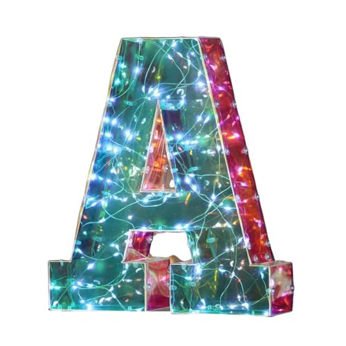 LED Marquee Buchstabe Lichter Licht Up Buchstaben Glitter Alphabet Buchstaben Zeichen Batterie für Nacht Licht Geburtstag Party Hochzeit Mädchen Geschenke Home Bar Weihnachtsdekoration mit USB LED Marquee Buchstabe Lichter Licht Up Buchstaben Glitter Alphabet Buchstaben Zeichen Batterie für Nacht Licht Geburtstag Party Hochzeit Mädchen Geschenke Home Bar Weihnachtsdekoration mit USB von Maimeili