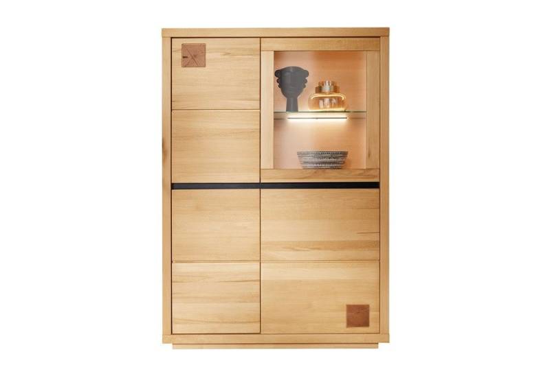 Main Möbel Highboard Highboard Kommode 103x148cm Kernbuche geölt Bergamo von Main Möbel