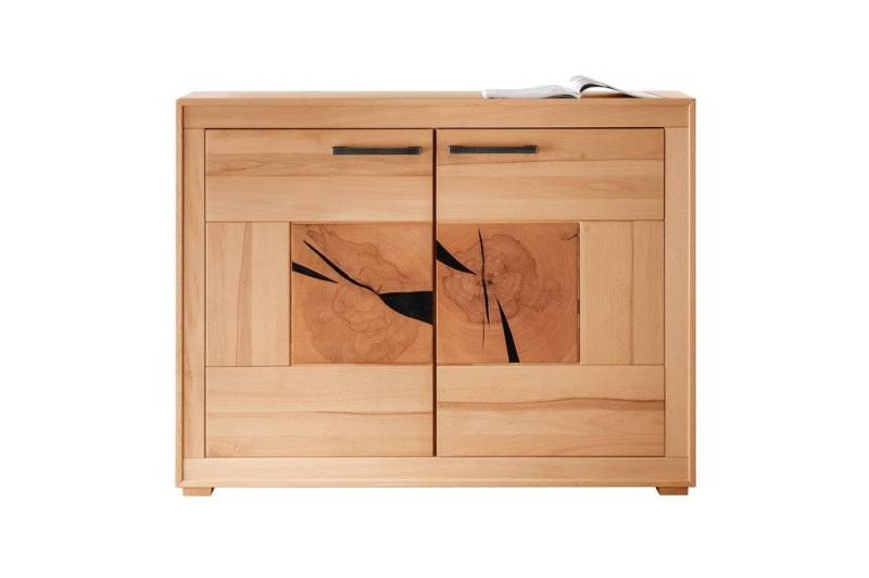 Main-Möbel GmbH Kommode Sideboard 110cm 'Danzig' Kernbuche geölt von Main-Möbel GmbH