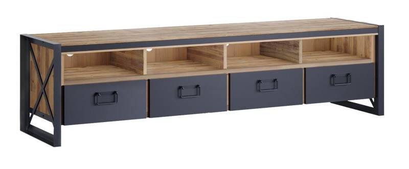 Main Möbel Kommode TV Element Lowboard 198cm Akazie Metall Montreux von Main Möbel