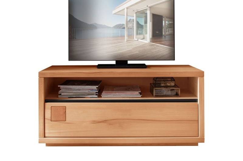 Main Möbel TV-Board TV Element Kommode Lowboard 120x56cm Kernbuche geölt Bergamo von Main Möbel