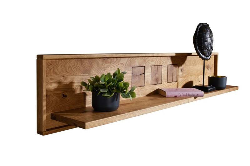 Main Möbel Wandregal Wandregal Wandboard 130cm Wildeiche geölt Danzig von Main Möbel