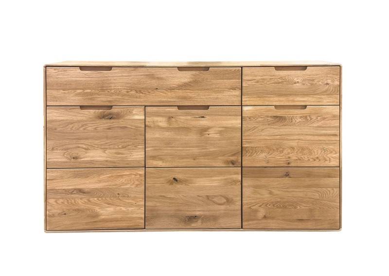 Main Möbel Anrichte Kommode 149x91cm "Kent" Wildeiche massiv von Main Möbel