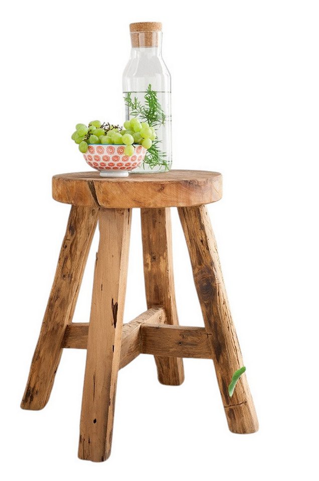 Main Möbel Blumenhocker Deko-Hocker "Luxor" recyceltes Holz Main Möbel Blumenhocker Deko-Hocker "Luxor" recyceltes Holz von Main Möbel