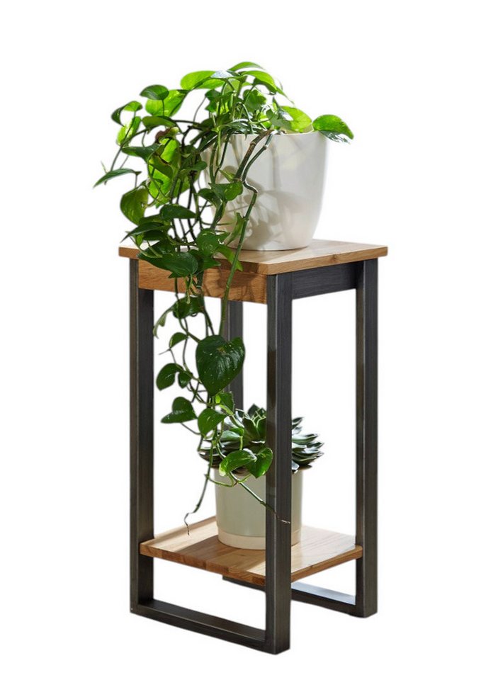 Main Möbel Blumentisch Blumensäule 30x60 cm "Taipeh" Eiche & Metall gebürstet Main Möbel Blumentisch Blumensäule 30x60 cm "Taipeh" Eiche & Metall gebürstet von Main Möbel