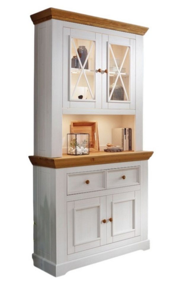 Main Möbel Buffet Buffet 2-trg. "Zürich" Kiefer massiv weiß Main Möbel Buffet Buffet 2-trg. "Zürich" Kiefer massiv weiß von Main Möbel