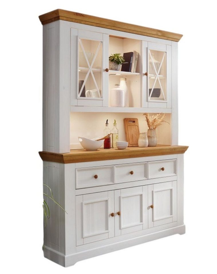 Main Möbel Buffet Buffet 3-trg. "Zürich" Kiefer massiv weiß Main Möbel Buffet Buffet 3-trg. "Zürich" Kiefer massiv weiß von Main Möbel