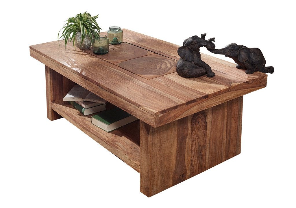 Main Möbel Couchtisch Couchtisch 118x70cm "Rio" Palisander massiv von Main Möbel