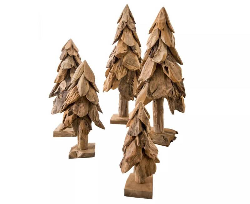 Main Möbel Dekobaum Deko-Baum 40cm "Tanne I" Teak von Main Möbel