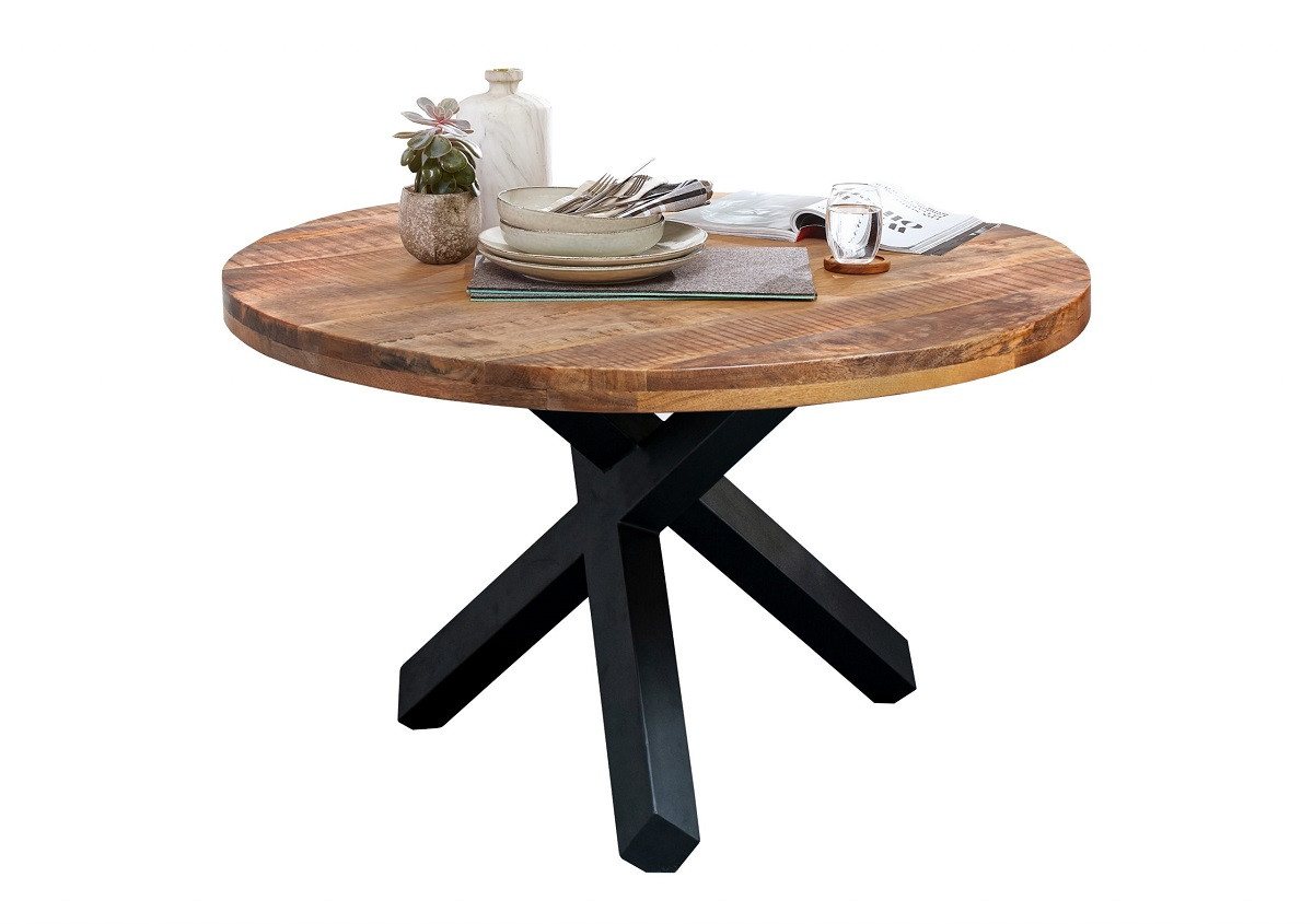 Main Möbel Esstisch Tisch Massivholz "Patna" 130cm Akazie & Metall schwarz Main Möbel Esstisch Tisch Massivholz "Patna" 130cm Akazie & Metall schwarz von Main Möbel