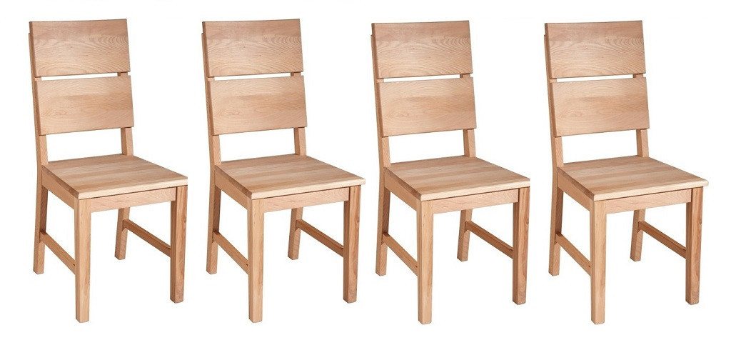 Main Möbel Esszimmerstuhl Esszimmerstuhl 4er-Set "Mike" Kernbuche geölt Main Möbel Esszimmerstuhl Esszimmerstuhl 4er-Set "Mike" Kernbuche geölt von Main Möbel