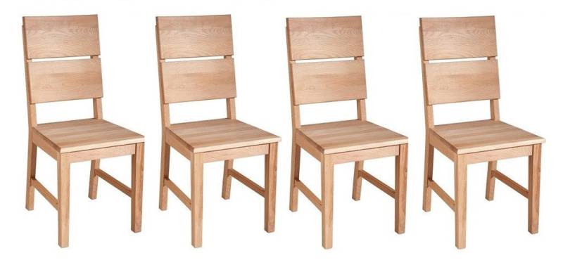 Main Möbel Esszimmerstuhl Esszimmerstuhl 4er-Set "Mike" Kernbuche geölt Main Möbel Esszimmerstuhl Esszimmerstuhl 4er-Set "Mike" Kernbuche geölt von Main Möbel