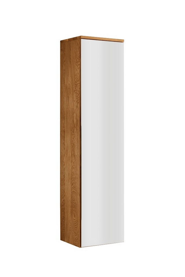 Main Möbel Garderobenschrank Garderobenschrank mit Spiegel 40x165cm "Torino" Wildeiche massiv Main Möbel Garderobenschrank Garderobenschrank mit Spiegel 40x165cm "Torino" Wildeiche massiv von Main Möbel