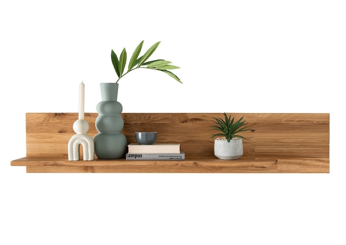 Main Möbel Hängeregal Wandboard 149cm "Belfast" Wildeiche massiv von Main Möbel