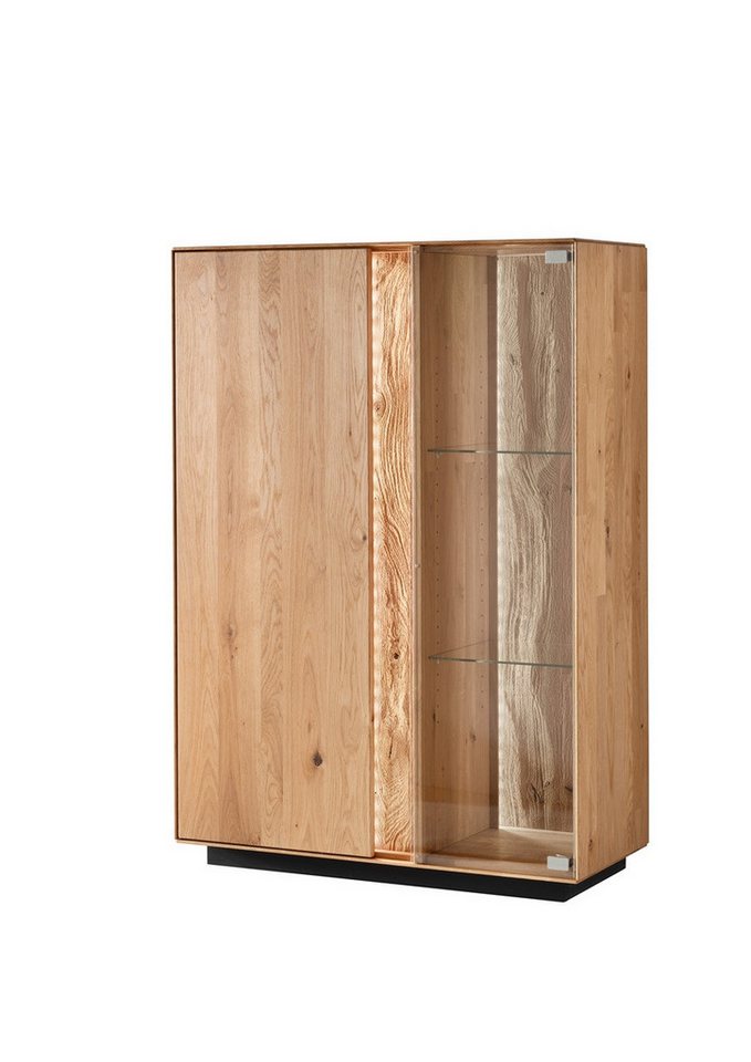 Main Möbel Highboard Highboard inkl. Beleuchtung 92x130cm 'Sienna' Wildeiche geölt Main Möbel Highboard Highboard inkl. Beleuchtung 92x130cm 'Sienna' Wildeiche geölt von Main Möbel