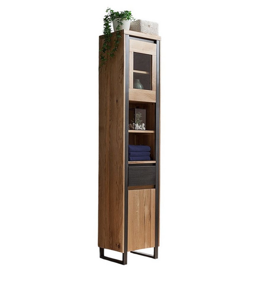 Main Möbel Hochschrank Badhochschrank 45x190cm 'Taipeh' Wildeiche massiv Main Möbel Hochschrank Badhochschrank 45x190cm 'Taipeh' Wildeiche massiv von Main Möbel