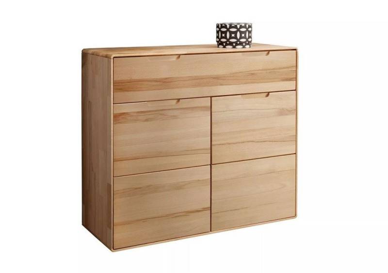 Main Möbel Kommode Kommode 100x91cm "Kent" Kernbuche massiv von Main Möbel