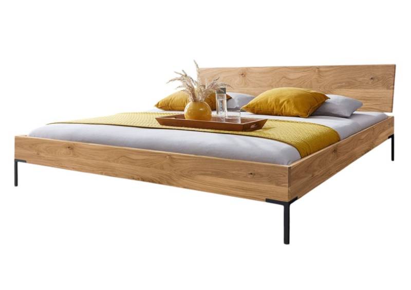 Main Möbel Massivholzbett Doppelbett 180x200cm 'Jonas' Wildeiche geölt von Main Möbel
