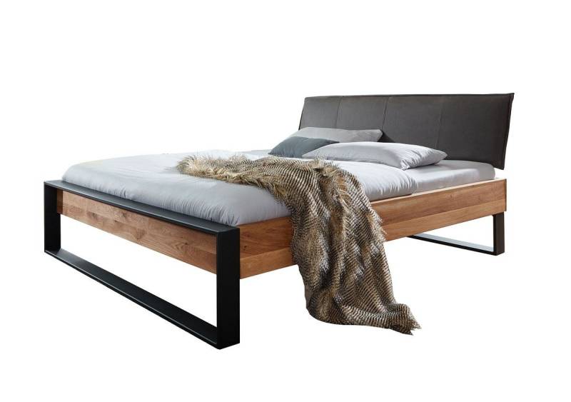 Main Möbel Massivholzbett Doppelbett "Milano" 180x200cm Wildeiche massiv von Main Möbel