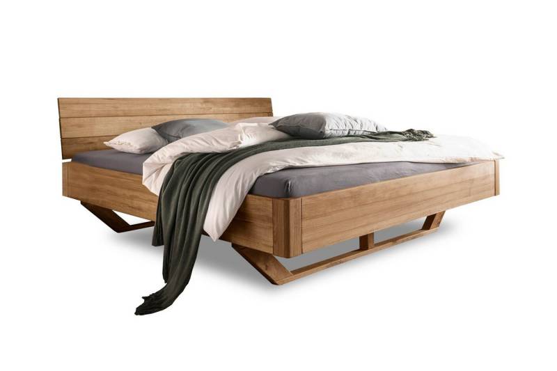 Main Möbel Massivholzbett Main Möbel Doppelbett 'Mona' 160x200cm Wildeiche geölt von Main Möbel