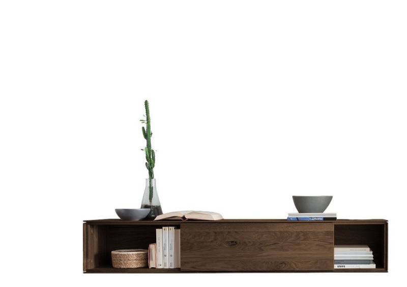 Main Möbel Hängeschrank Main Möbel Hängeelement 150x26cm 'York' Wildeiche nußbaumfarbig von Main Möbel