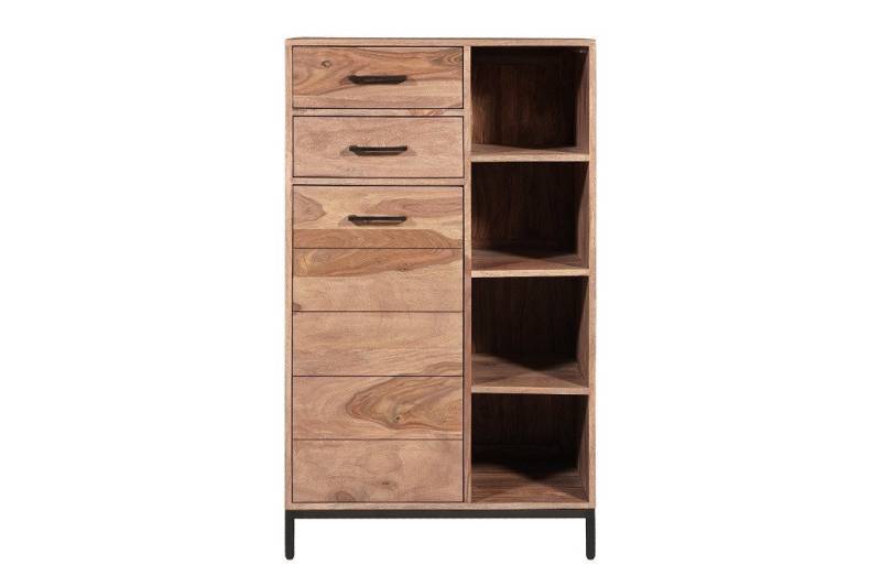 Main Möbel Midischrank Badmidischrank 67x116cm 'Hudson' Palisander gebeizt von Main Möbel