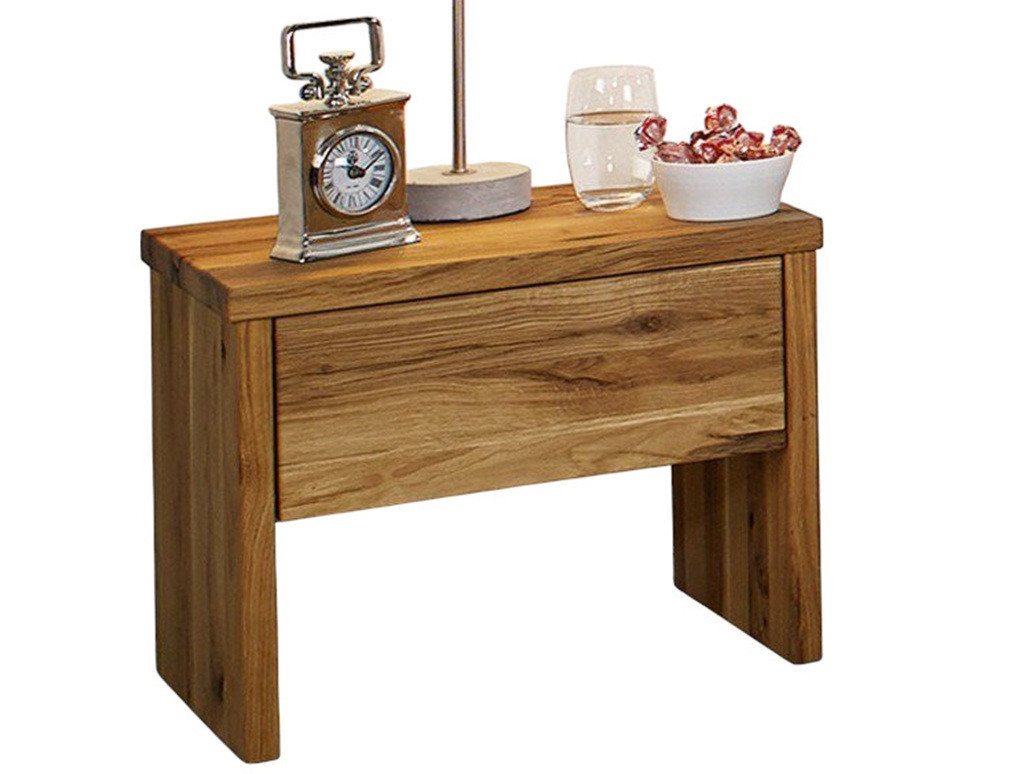 Main Möbel Nachttisch Nachttisch 50x40cm 'Amelia' Wildeiche geölt Main Möbel Nachttisch Nachttisch 50x40cm 'Amelia' Wildeiche geölt von Main Möbel