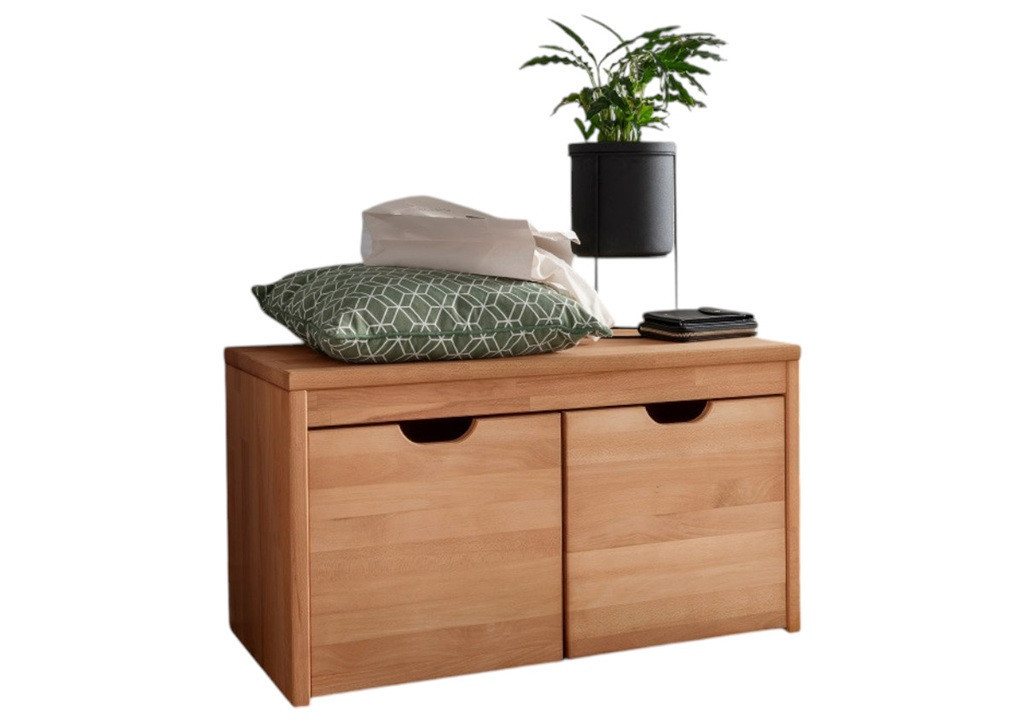 Main Möbel Schuhbank Garderobenbank mit Schubkästen 82cm 'Stockholm' Buche massiv Main Möbel Schuhbank Garderobenbank mit Schubkästen 82cm 'Stockholm' Buche massiv von Main Möbel