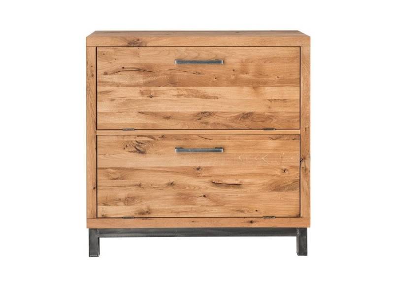 Main Möbel Schuhschrank Schuhschrank 90x90cm 'Lima' Wildeiche massiv von Main Möbel