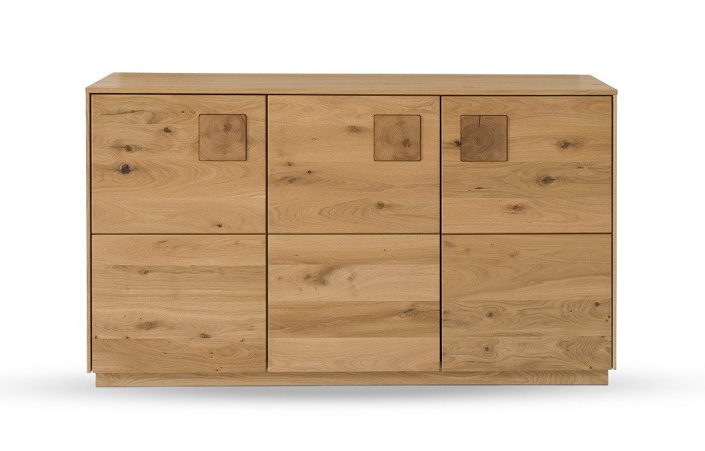 Main Möbel Sideboard Sideboard 139x80cm 'Monza' Wildeiche geölt Main Möbel Sideboard Sideboard 139x80cm 'Monza' Wildeiche geölt von Main Möbel