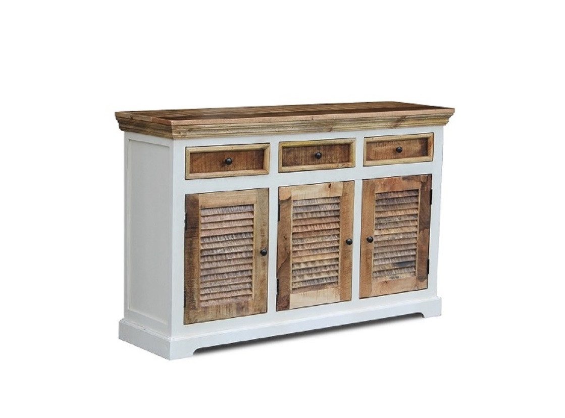 Main Möbel Sideboard Sideboard 140x90cm 'Nizza' Mango weiß natur Main Möbel Sideboard Sideboard 140x90cm 'Nizza' Mango weiß natur von Main Möbel