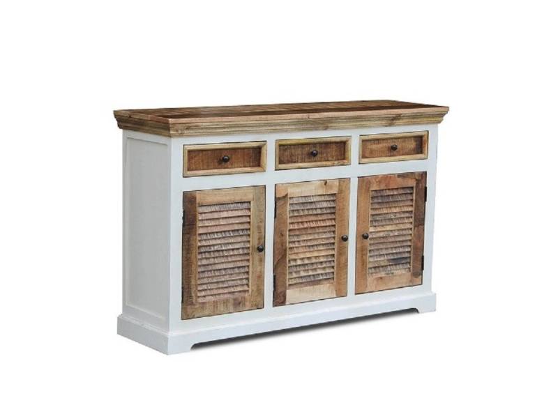 Main Möbel Sideboard Sideboard 140x90cm 'Nizza' Mango weiß natur Main Möbel Sideboard Sideboard 140x90cm 'Nizza' Mango weiß natur von Main Möbel